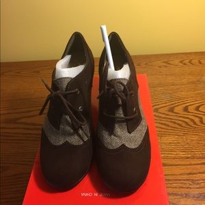 Aero soles Aristocrat Brown/Combo size 7 brand new
